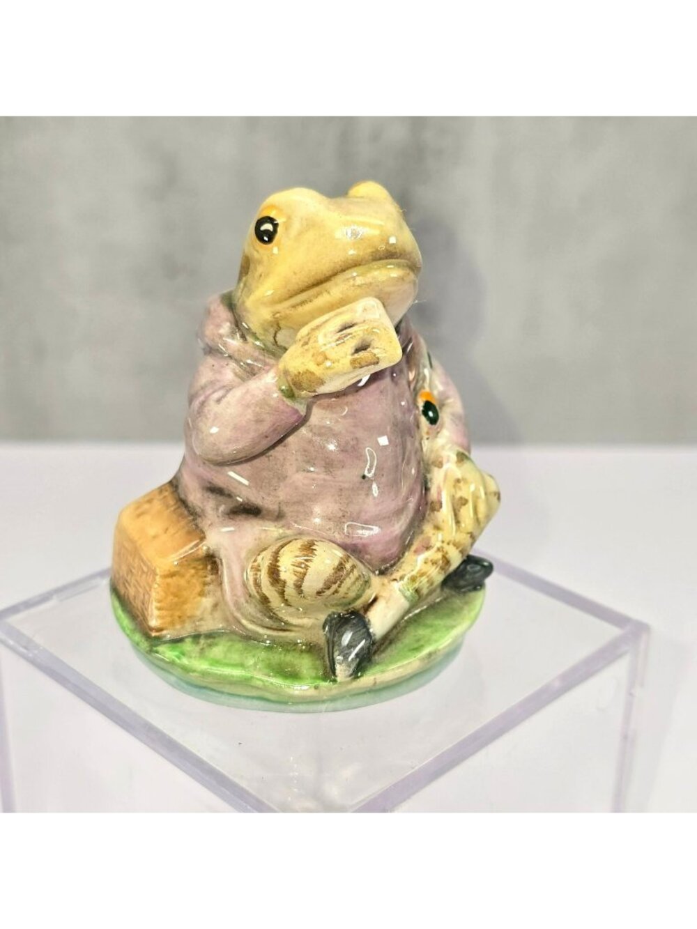 Beatrix Potter Jeremy Fisher Frog Figurine Beswick England 1950 VL5159